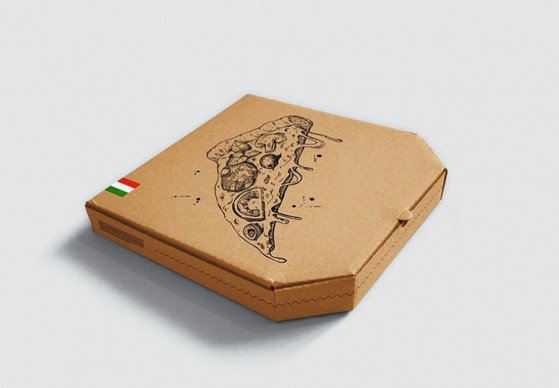 Embalagem de Pizza Personalizada