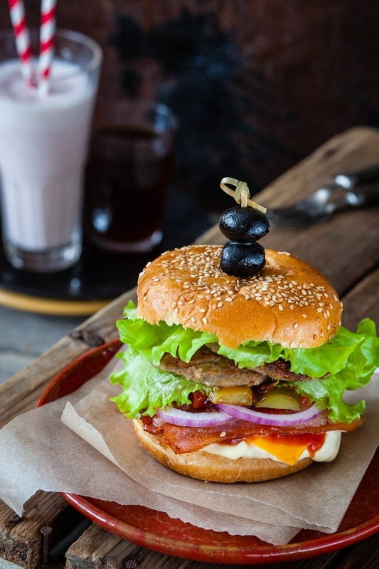 Embalagem para Hambúrguer Gourmet