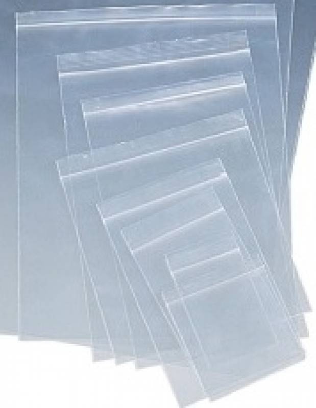 Embalagem Plástica Transparente Vedada