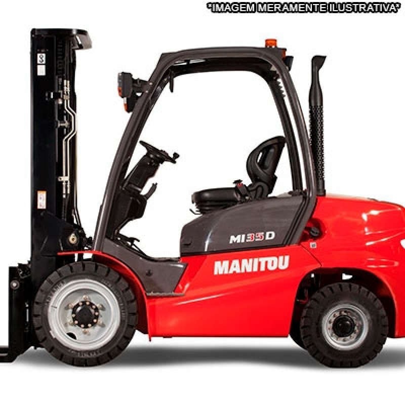 Empilhadeira Manitou com Cabine