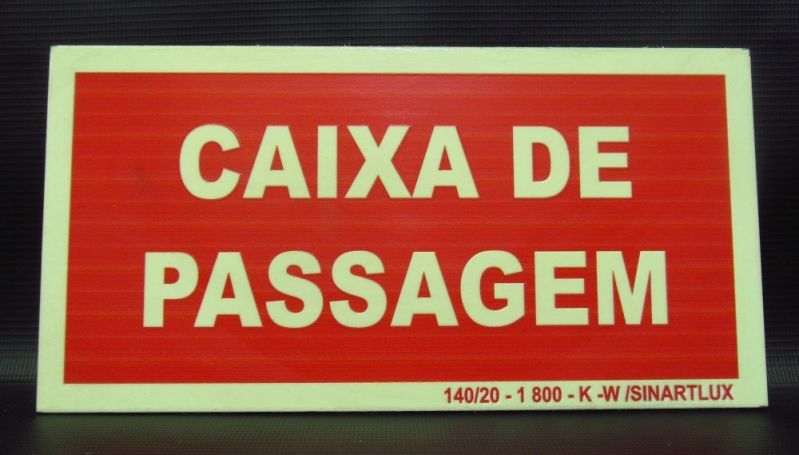 Empresa de Placas de Sinalização de Emergências