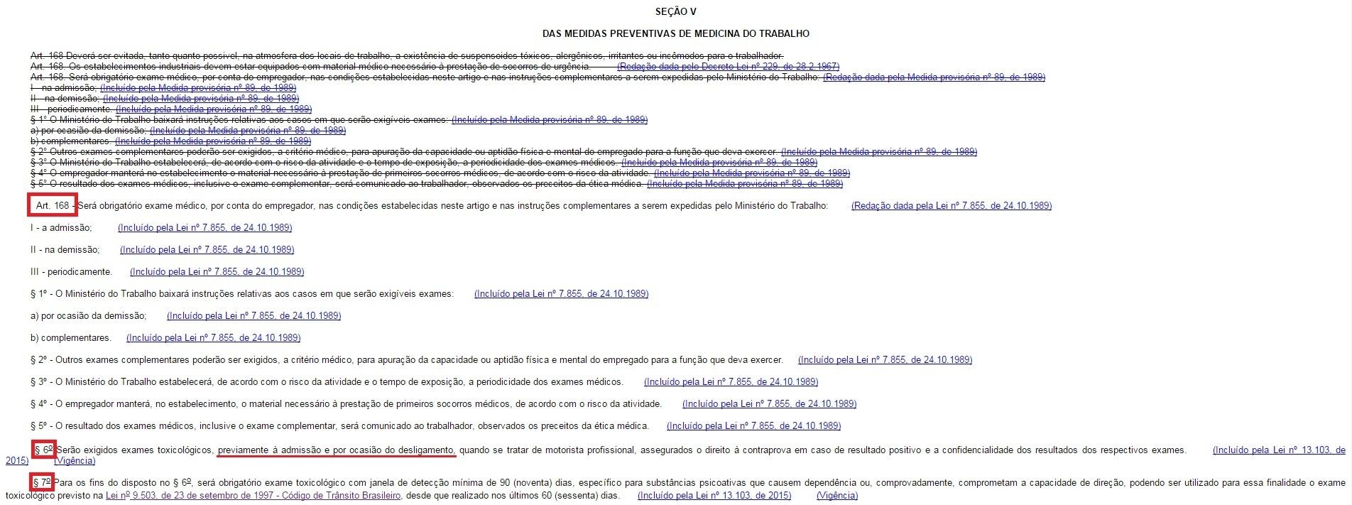 Empresas de Exame Toxicológico