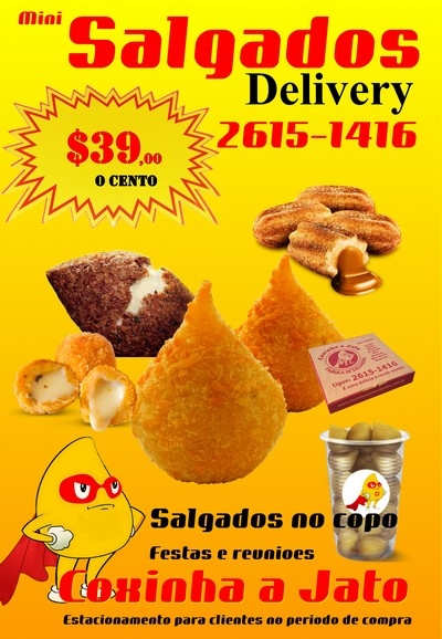 Encomenda de Coxinha