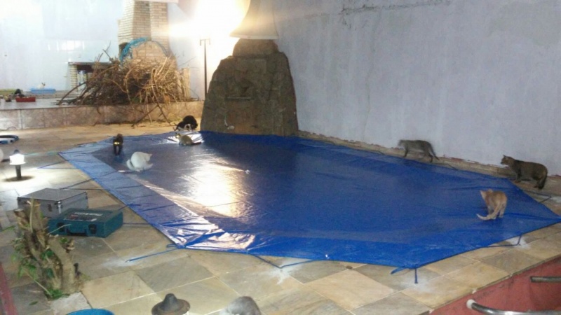 Enrolador Elétrico para Capa de Piscina