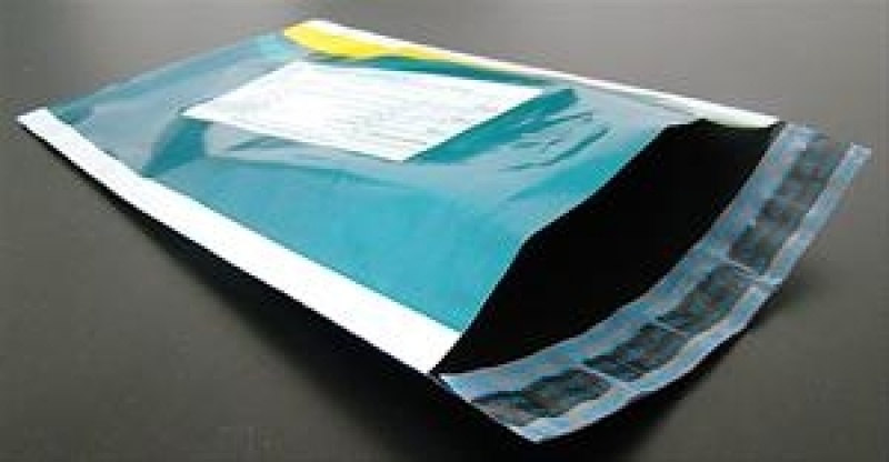 Envelope Plástico Lacre Adesivo