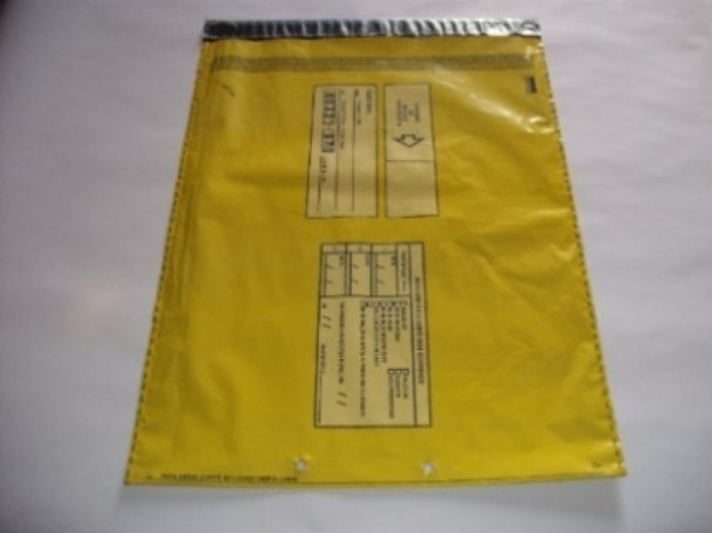 Envelope Plástico para Arquivo