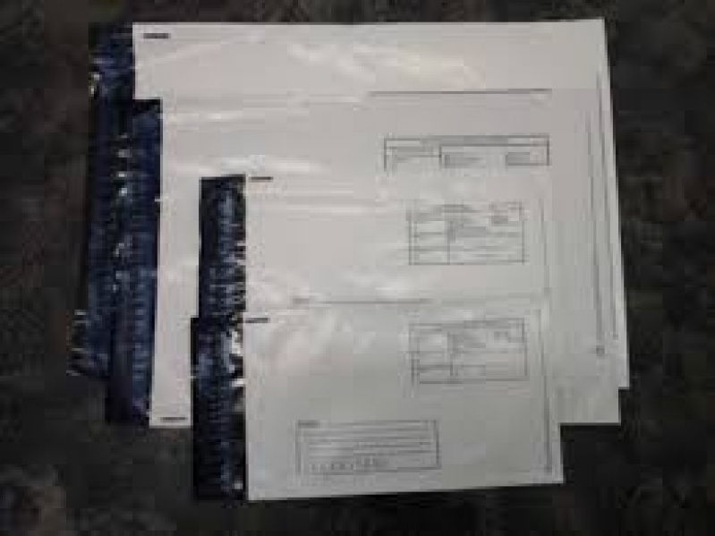 Envelope Plástico Documentos