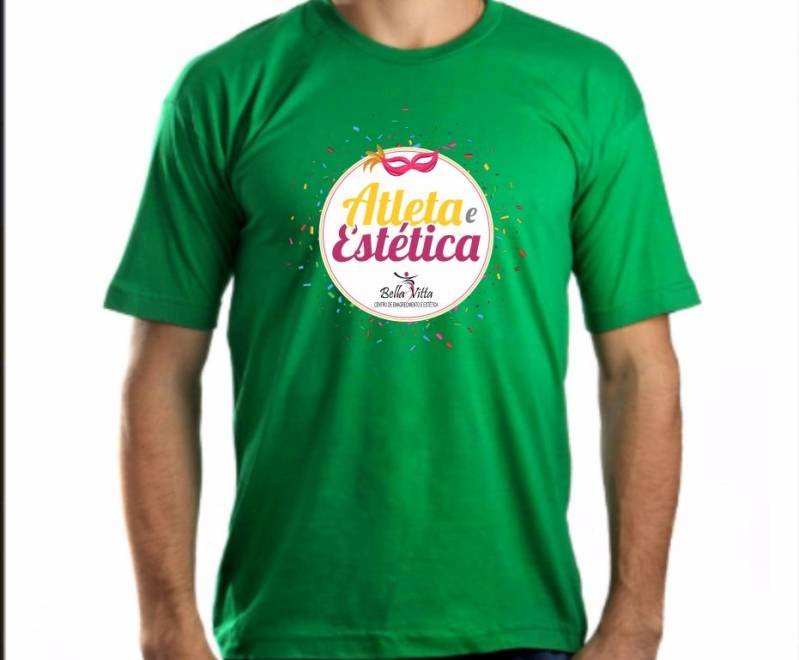 Estampa em Camiseta Branca