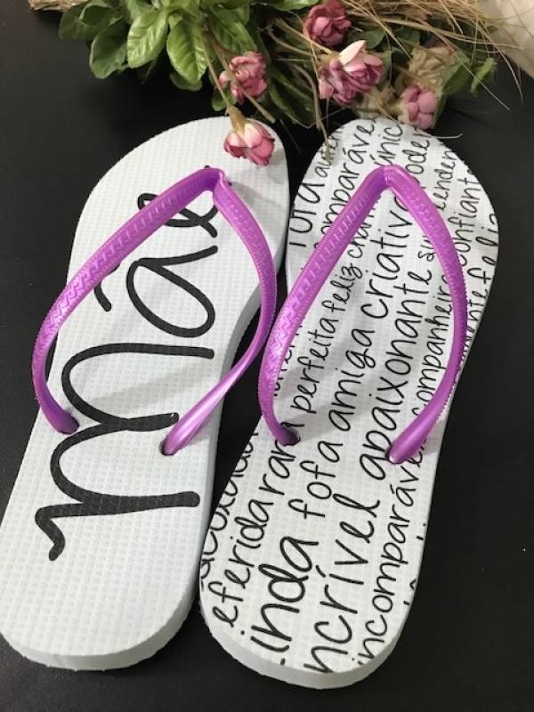 Fábrica de Chinelo Personalizado para Lembrancinha