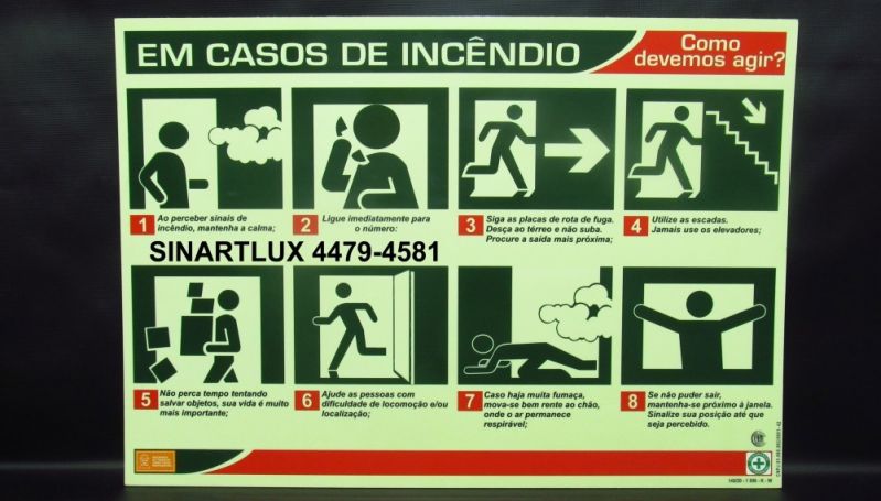 Fábrica de Placa de Alerta