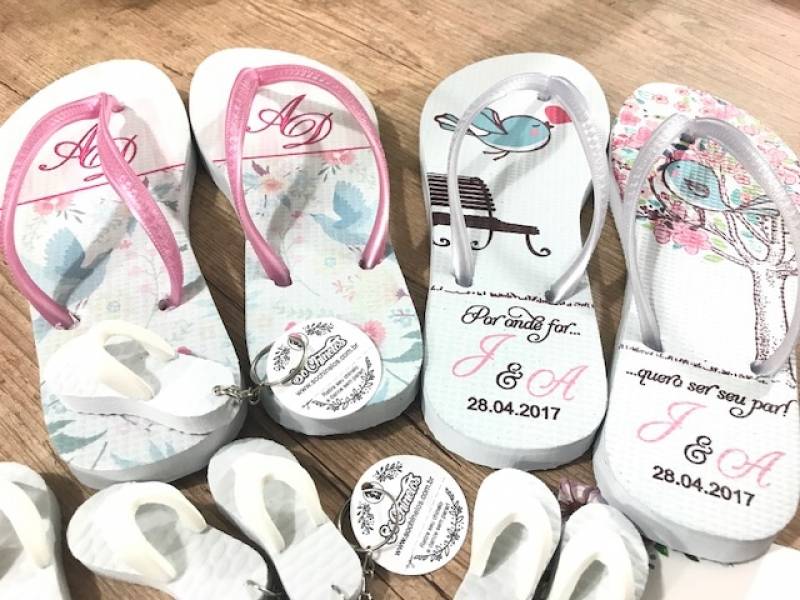 Fábrica de Sandália e Fábrica de Chinelo Personalizado