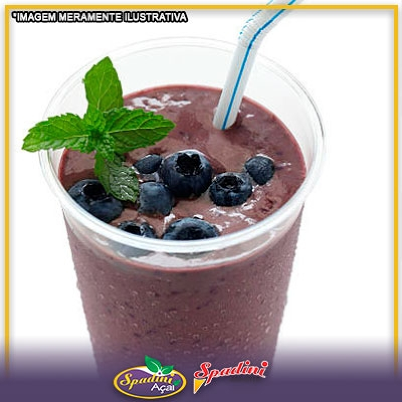 Fabricante Açaí com Guaraná Congelado