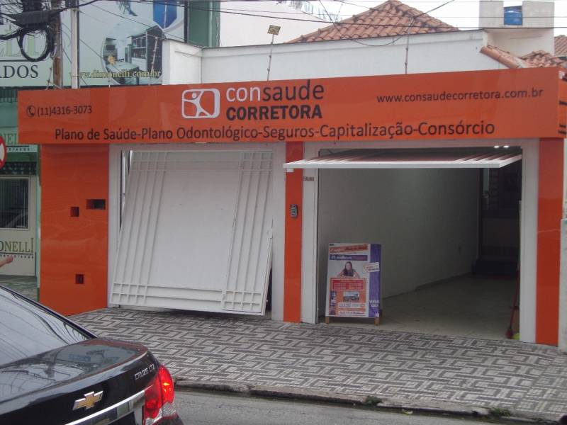 Fachada de Acm para Comércio