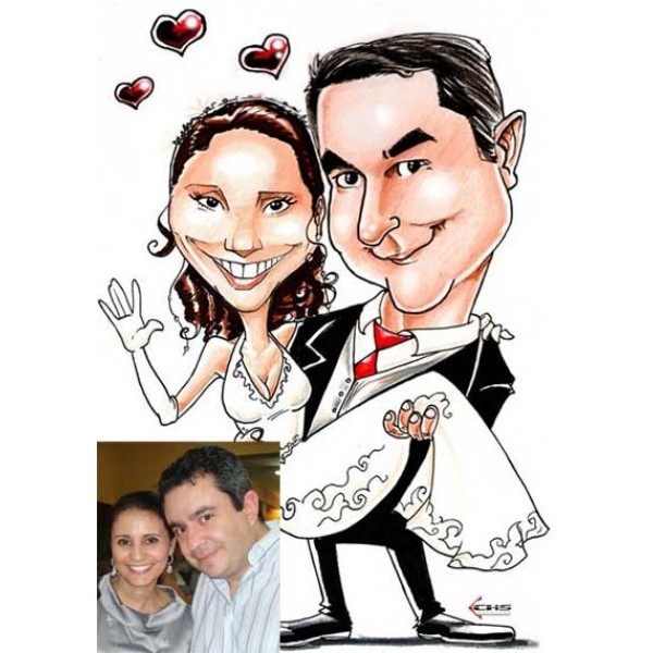 Fazer Caricatura para Casamento