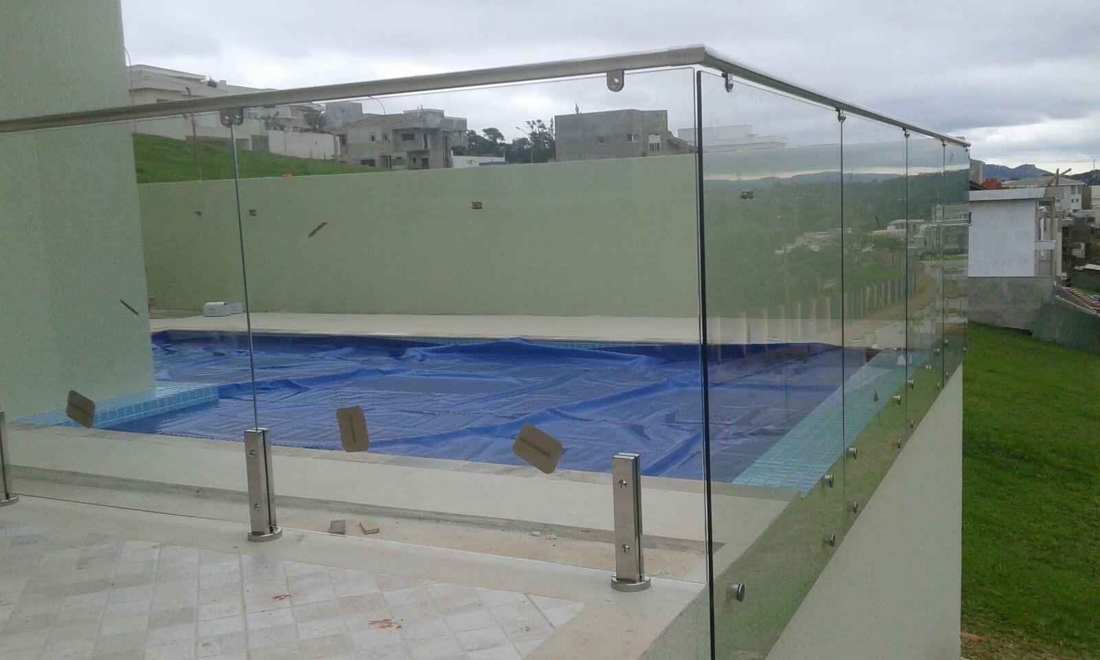 Fechamento de Piscina em Vidro