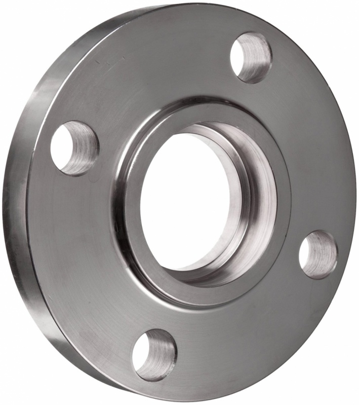 Flange com Pescoço em Aço Inox