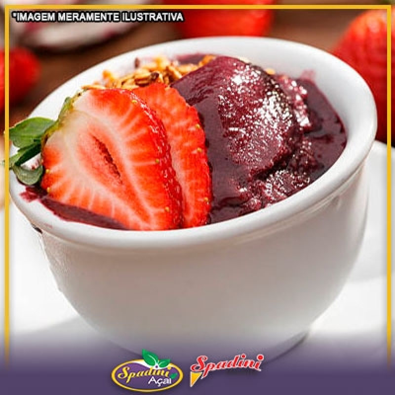 Fornecedor Creme de Açaí Pronto