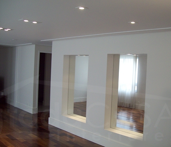 Forro de Drywall de Teto Rebaixado