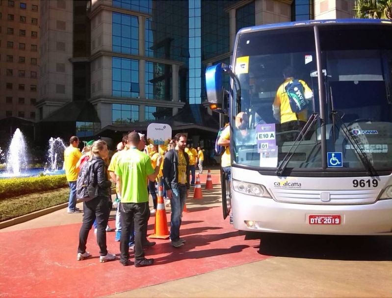 Fretamento de ônibus em São Paulo