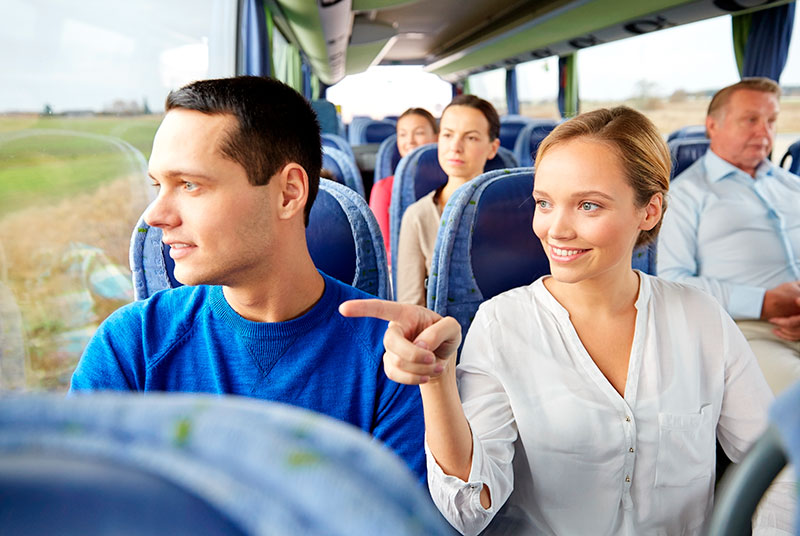 Fretamento de ônibus para Viagem