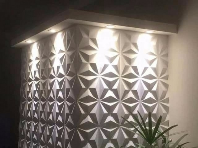 Gesso 3D para Decoração