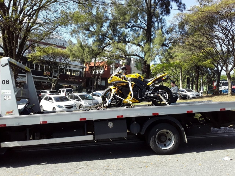 Guincho Plataforma para Motos