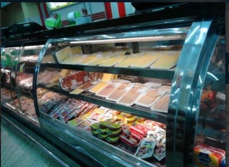 Ilha de Congelados para Supermercados