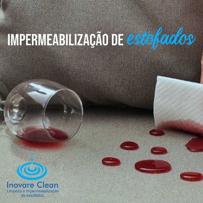 Impermeabilização de Estofados e Limpeza