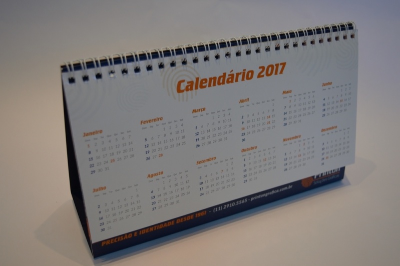 Impressão Calendário Escolar