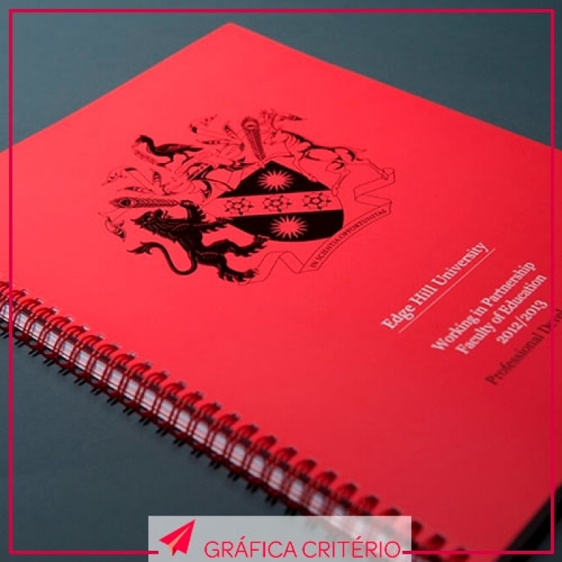 Impressão e Encadernação de Capas Personalizadas
