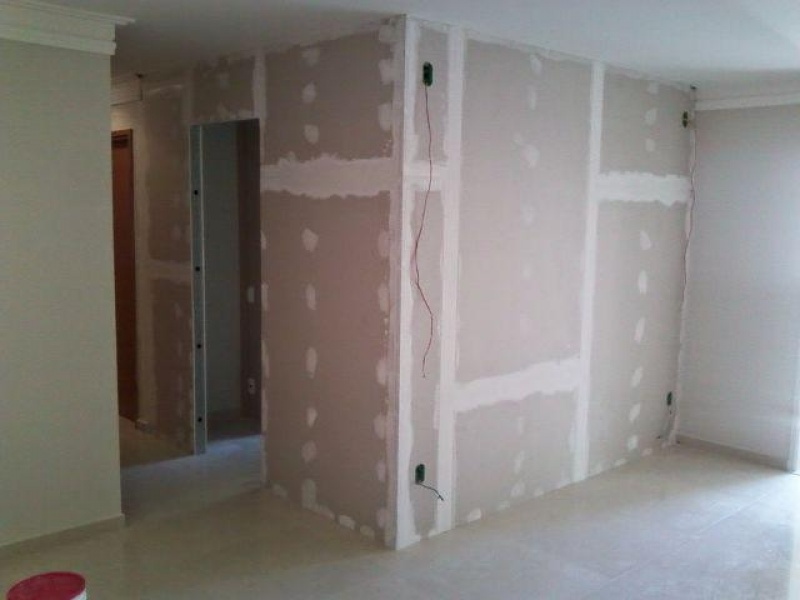 Instalação de Drywall com Porta