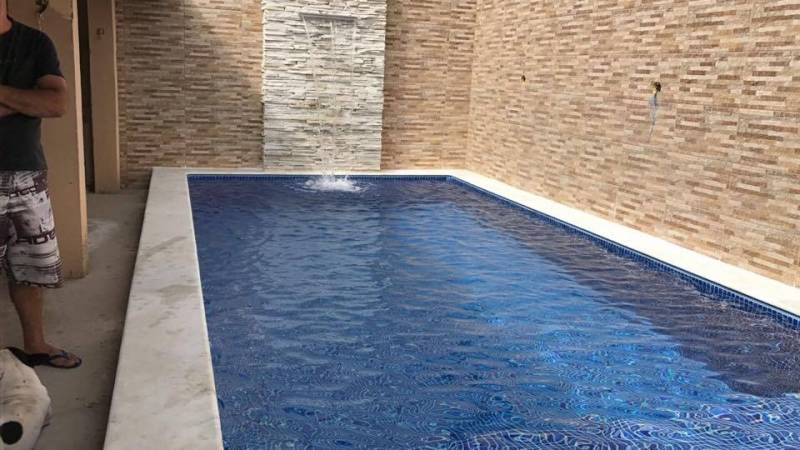 Instalação de Piscina de Vinil