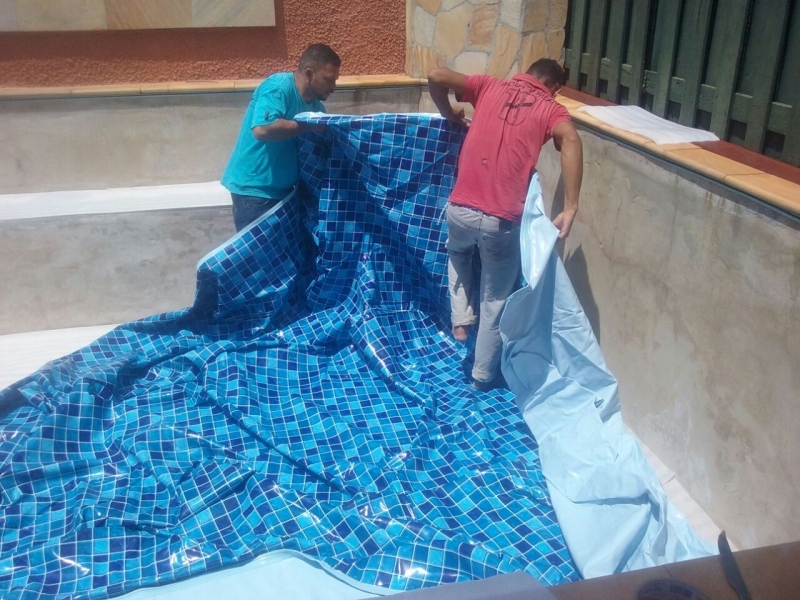 Instalação de Vinil 0.6 Mm para Piscina