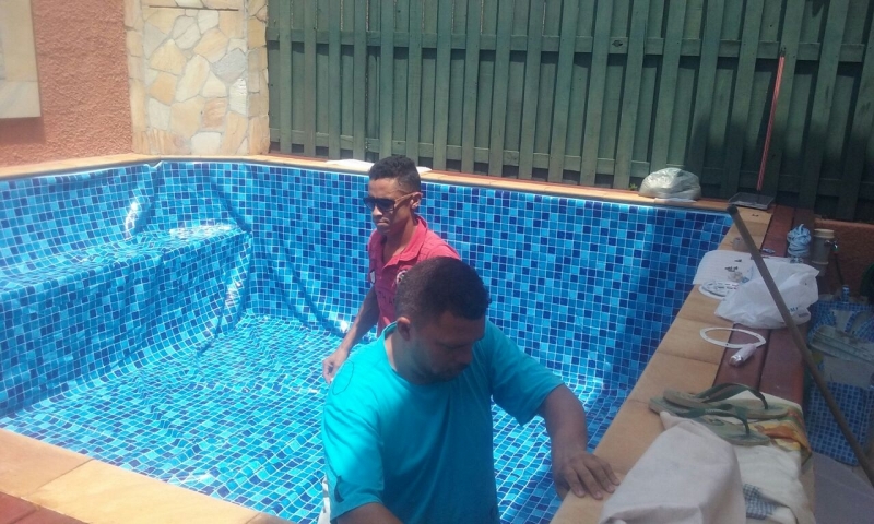 Instalação de Vinil em Piscina