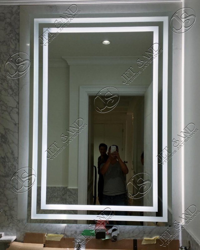 Jateamento de Espelho para Banheiro