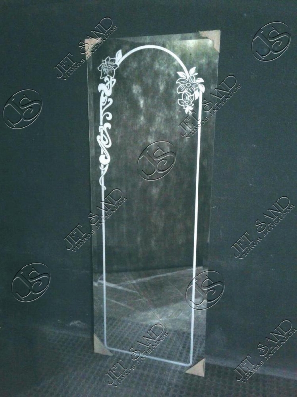 Jateamento de Espelhos Decorativos