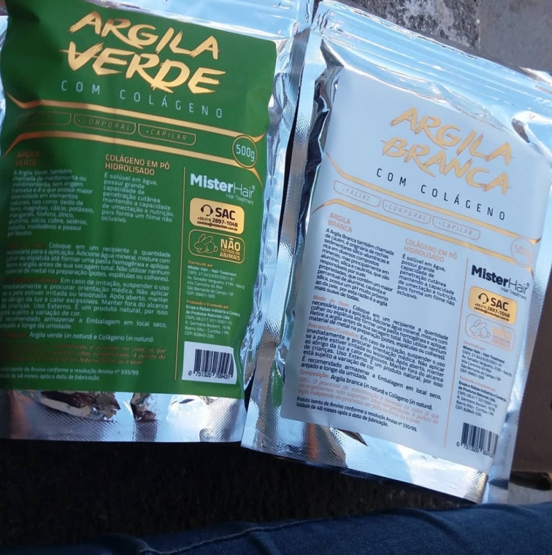 Kit Argila para Cabelo