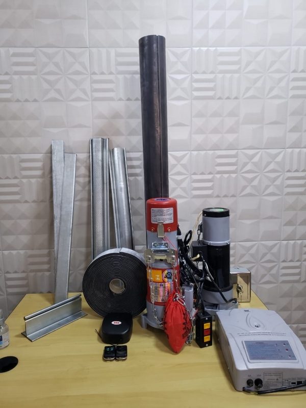 Kit para Porta de Garagem de Enrolar Automática