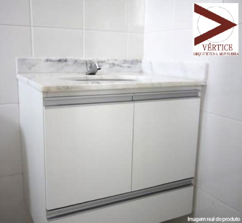 Lavabo Planejado em Apartamento