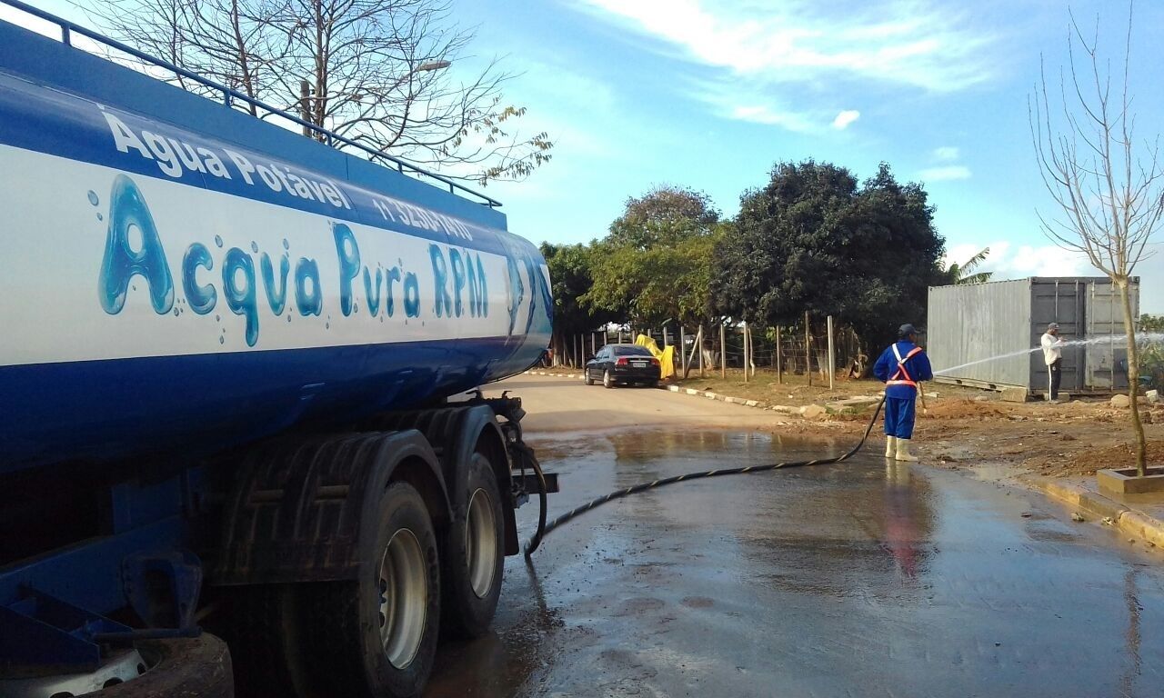 Lavagem com Caminhão Pipa em Sp