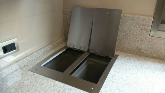 Lixeira em Inox com Pedal