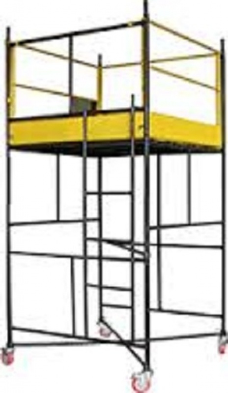 Locação de Andaime Metálico Tubular Tipo Torre