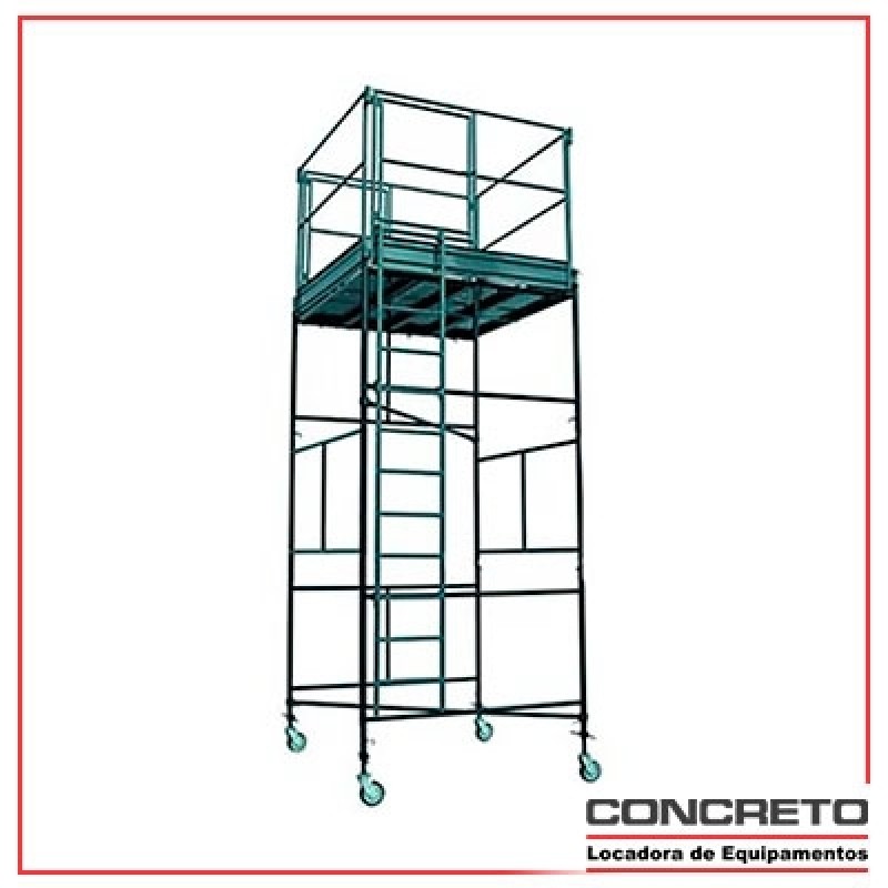 Locação de Andaime para Fachada