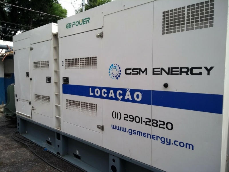 Locação de Energia Temporária Hospitalar