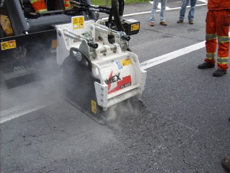 Locação de Fresadora para Piso de Concreto