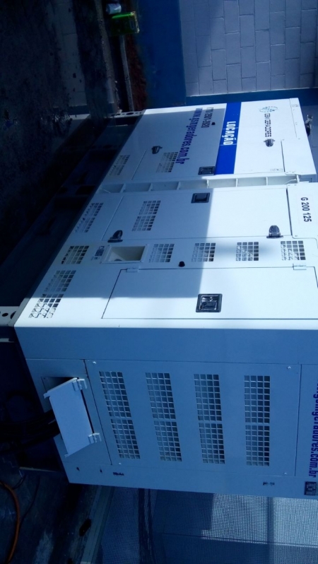 Locação de Geradores Cummins 200kva