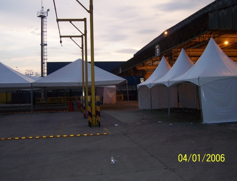 Locação de Tenda Piramide para Festas