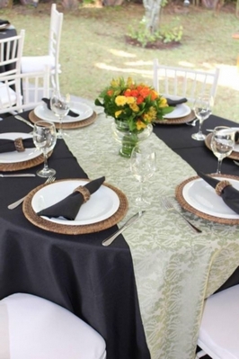 Locação de Toalhas de Mesa para Casamento