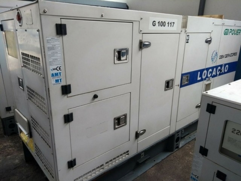 Locação Gerador 150 Kva