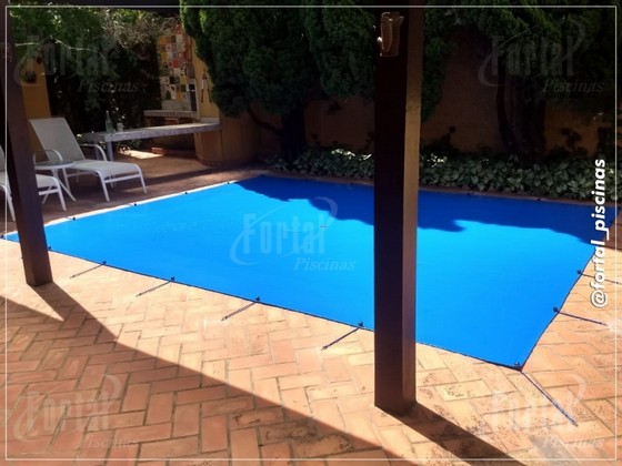 Lona Capa Azul para Piscina